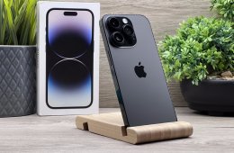 iPhone 14 Pro Space Black 128GB 2 ÉV Garanciával Számlával 92% Akku