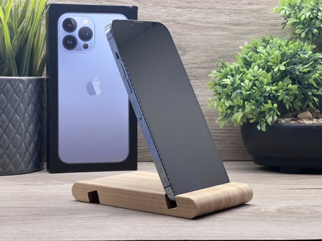 iPhone 13 Pro Max Sierra Blue 256GB 2 ÉV Garanciával Számlával 93% Akku