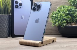 iPhone 13 Pro Max Sierra Blue 256GB 2 ÉV Garanciával Számlával 93% Akku