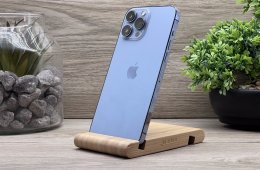 iPhone 13 Pro max Sierra Blue 256GB 2 ÉV Garanciával Számlával 100% Akku