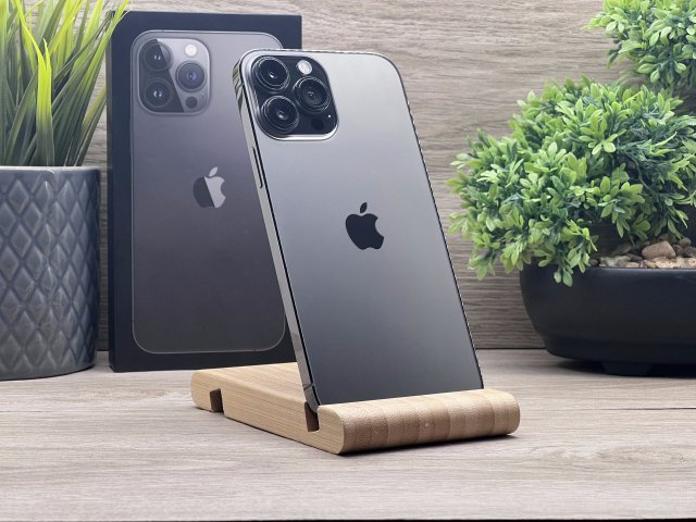 iPhone 13 Pro Max Graphite 256GB 2 ÉV Garanciával Számlával 100% Akku