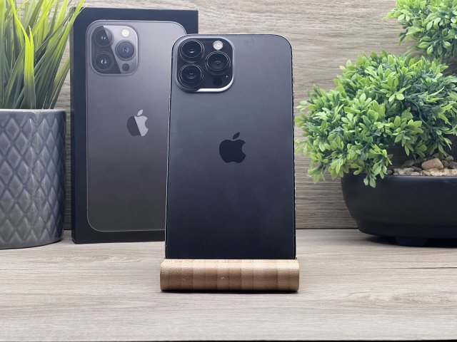 iPhone 13 Pro Max Graphite 256GB 2 ÉV Garanciával Számlával 100% Akku