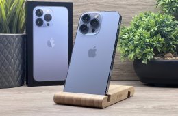 Hibátlan iPhone 13 Pro Sierra Blue 128GB 2 ÉV Garanciával Számlával 100% Akku