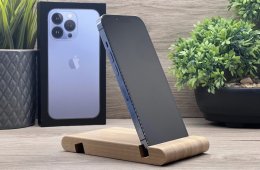 Hibátlan iPhone 13 Pro Sierra Blue 128GB 2 ÉV Garanciával Számlával 100% Akku