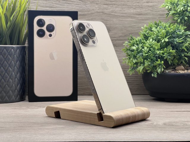 iPhone 13 Pro Gold 512GB 2 ÉV Garanciával Számlával 100% Akku