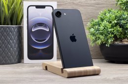 Hibátlan iPhone 16E Black 256GB 2 ÉV Garanciával Számlával 100% Akku