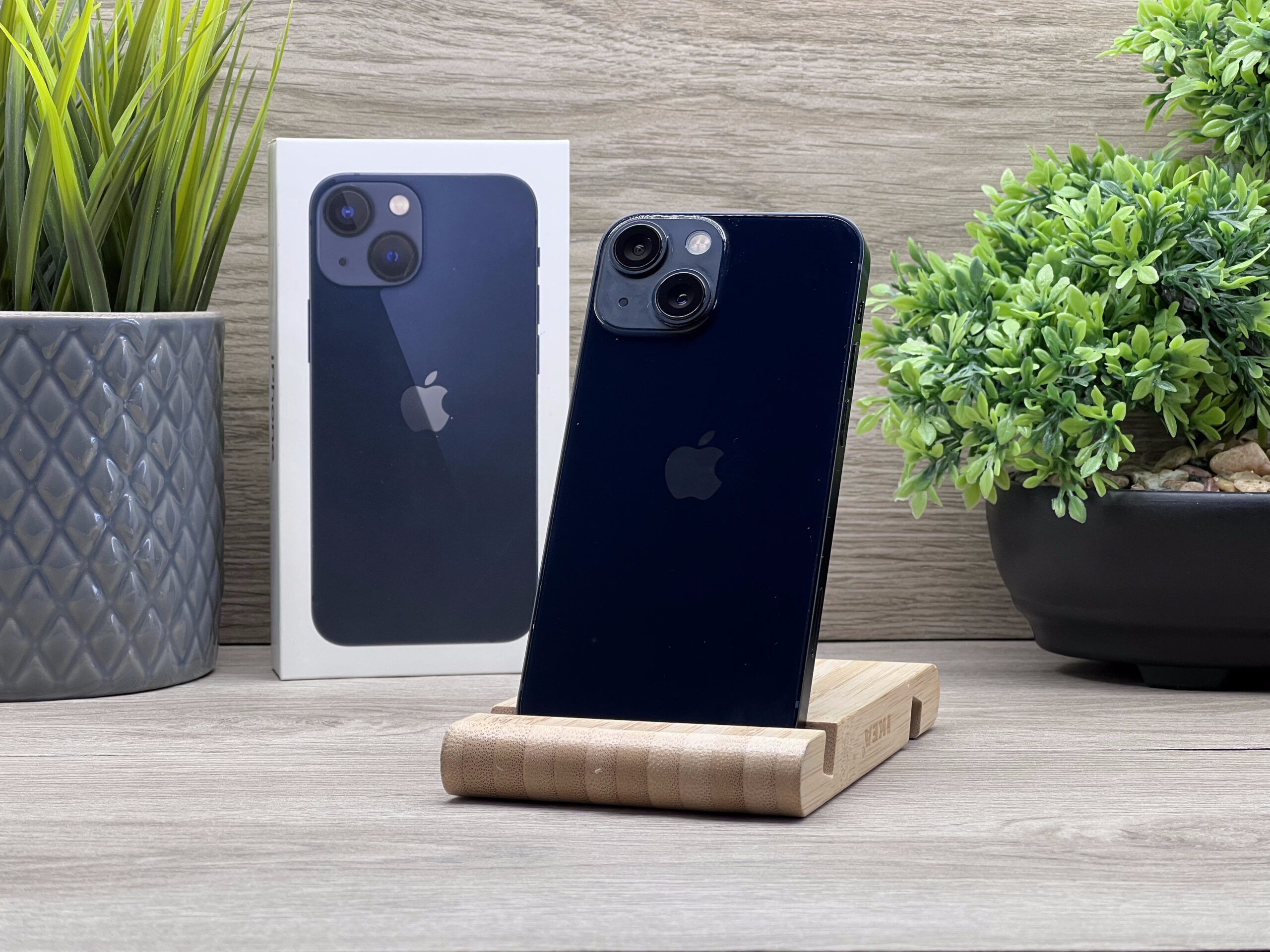 iPhone 13 Mini Midnight 128GB 2 ÉV Garanciával Számlával 100% Akku