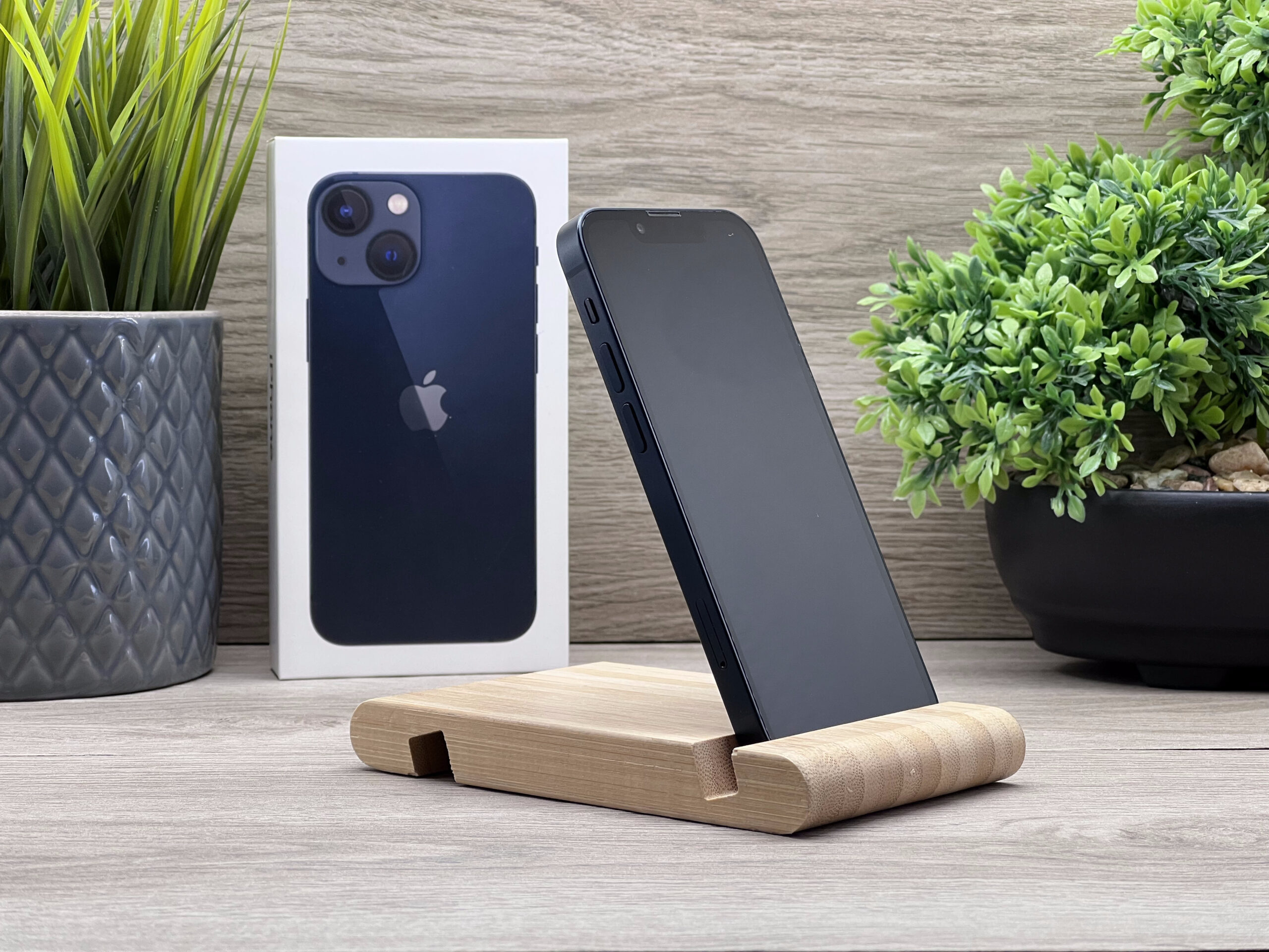 iPhone 13 Mini Midnight 128GB 2 ÉV Garanciával Számlával 100% Akku