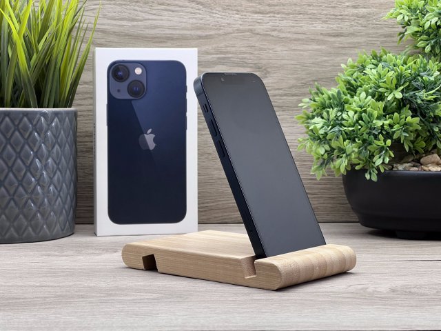 iPhone 13 Mini Midnight 128GB 2 ÉV Garanciával Számlával 100% Akku