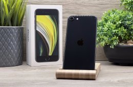 iPhone SE 2020 Black 64GB 2 ÉV Garanciával Számlával 100% Akku