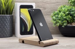 iPhone SE 2020 Black 64GB 2 ÉV Garanciával Számlával 100% Akku