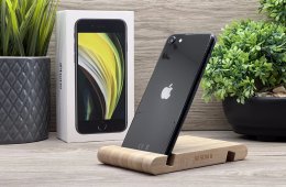 iPhone SE 2020 Black 64GB 2 ÉV Garanciával Számlával 100% Akku