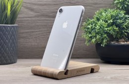 iPhone XR White 128GB 2 ÉV Garanciával Számlával 100% Akku