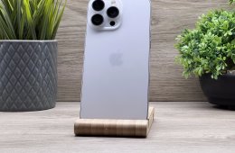 Hibátlan iPhone 16 Pro Max White Titanium 256GB 2 ÉV Garanciával Számlával 100% Akku