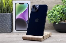 iPhone 14 Midnight 128gb GB 2 ÉV Garanciával Számlával 93% Akku