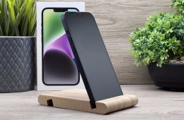 iPhone 14 Midnight 128gb GB 2 ÉV Garanciával Számlával 93% Akku