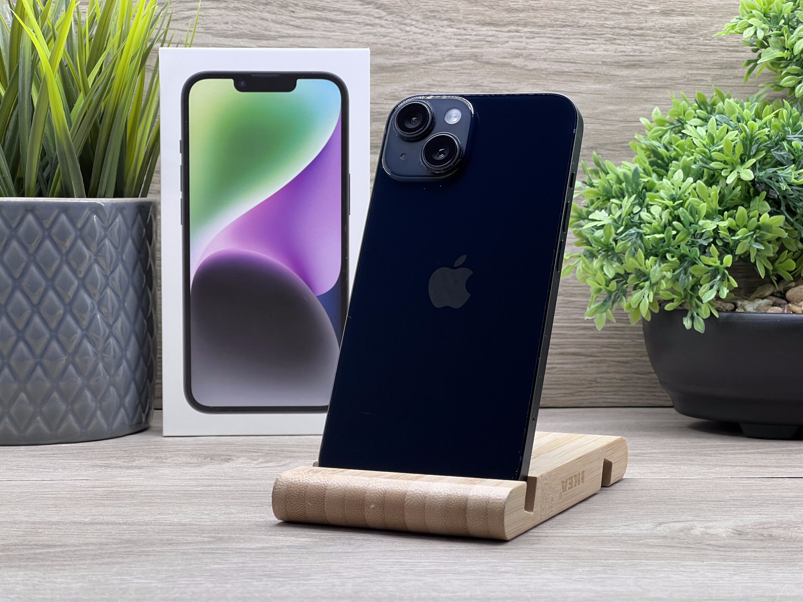 iPhone 14 Midnight 128gb GB 2 ÉV Garanciával Számlával 93% Akku