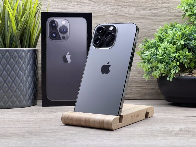 iPhone 13 Pro Graphite 256GB 2 ÉV Garanciával Számlával 100% Akku