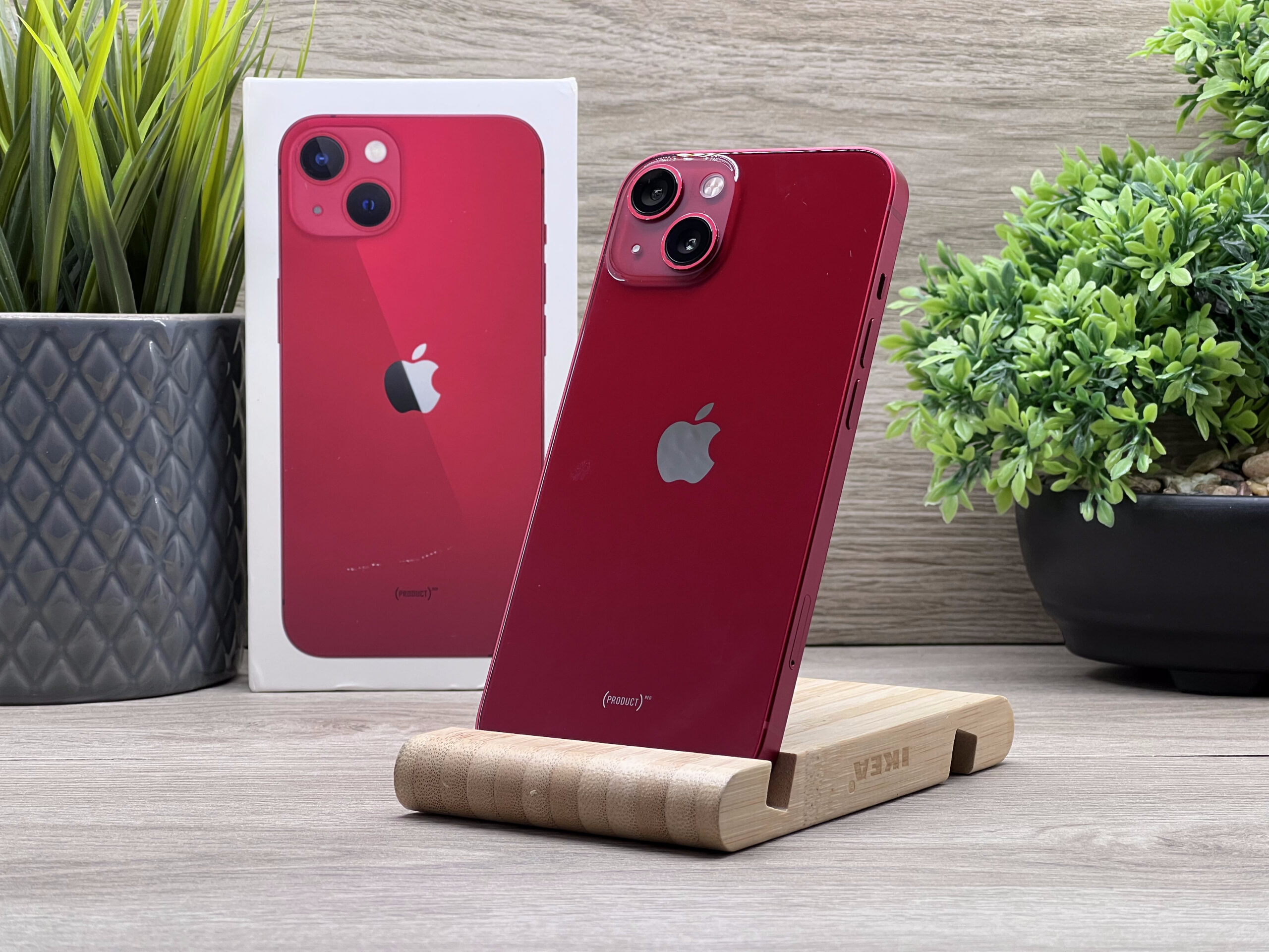 iPhone 13 Red 128GB 2 ÉV Garanciával Számlával 100% Akku