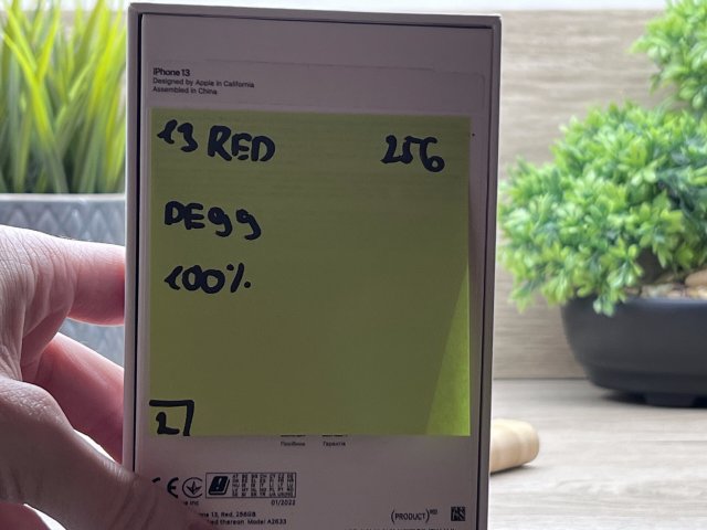 iPhone 13 Red 128GB 2 ÉV Garanciával Számlával 100% Akku