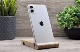 Hibátlan iPhone 11 White 64GB 2 ÉV Garanciával Számlával 100% Akku