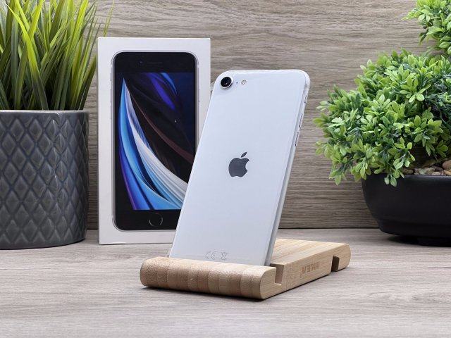 Új Aktiválatlan iPhone SE 2020 White 64GB 2 ÉV Garanciával Számlával 100% Akku