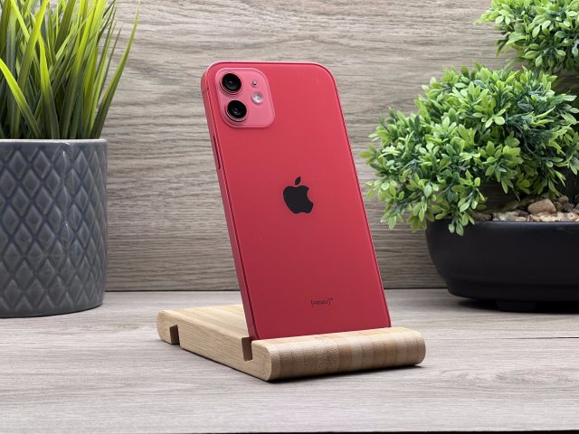 iPhone 12 Red 64GB 2 ÉV Garanciával Számlával 99% Akku