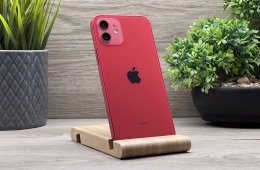 iPhone 12 Red 64GB 2 ÉV Garanciával Számlával 99% Akku