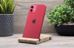 iPhone 12 Red 64GB 2 ÉV Garanciával Számlával 99% Akku