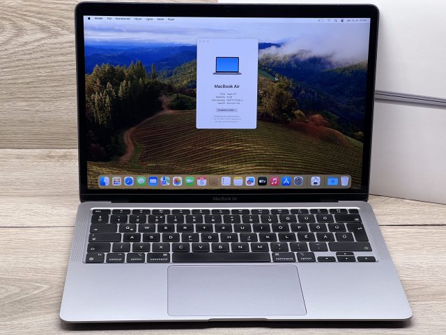Hibátlan MacBook Air 2020 M1 13” 256GB 2 ÉV Garanciával Számlával 90% Akku