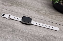 Apple Watch S9 Starlight 45mm CELL 2 ÉV Garanciával Számlával 90% Akku