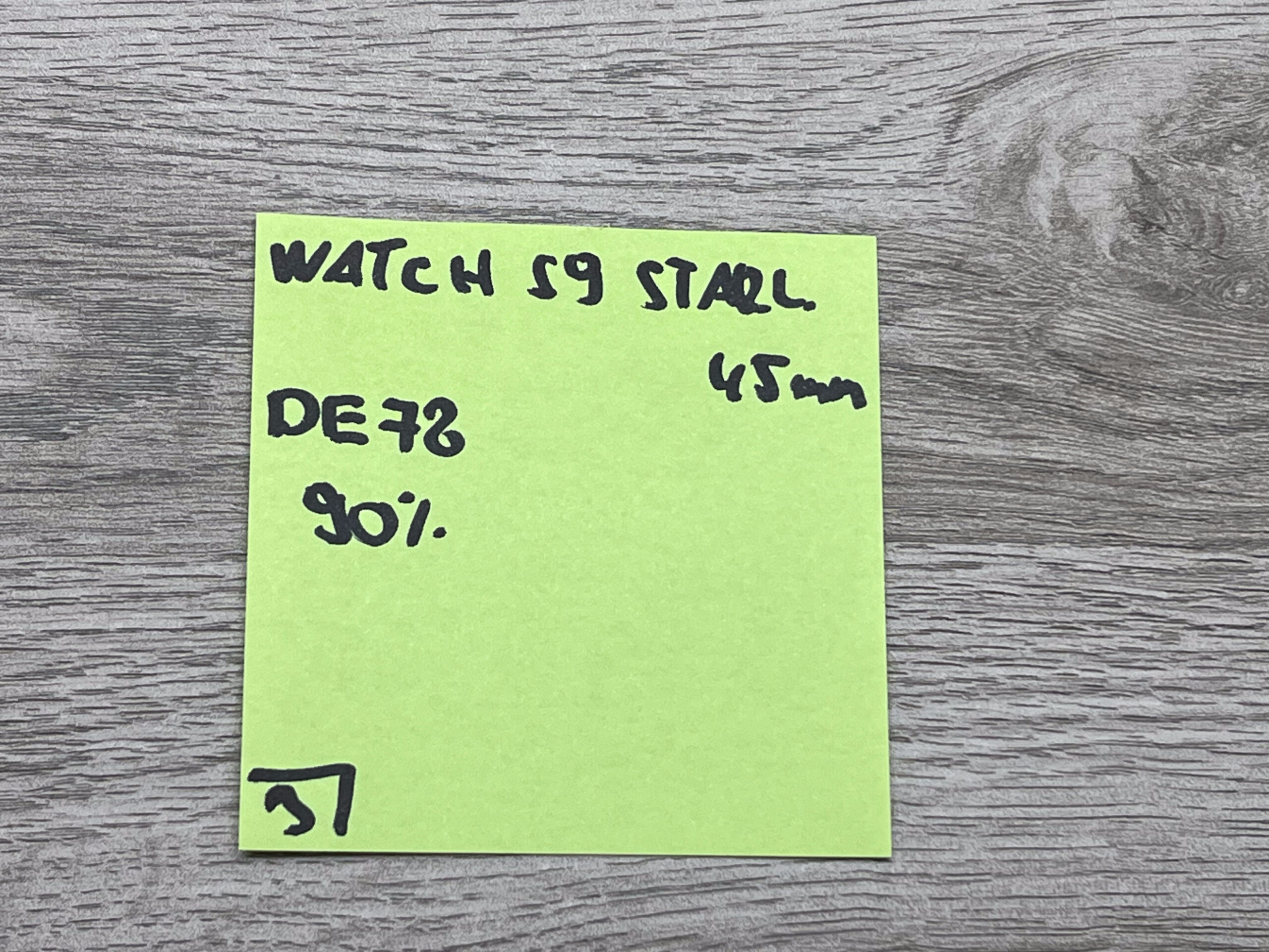 Apple Watch S9 Starlight 45mm CELL 2 ÉV Garanciával Számlával 90% Akku