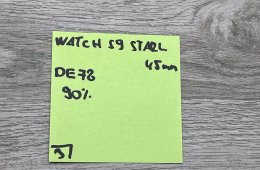 Apple Watch S9 Starlight 45mm CELL 2 ÉV Garanciával Számlával 90% Akku