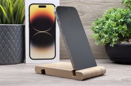 Hibátlan iPhone 14 Pro Gold 128GB 2 ÉV Garanciával Számlával 92% Akku