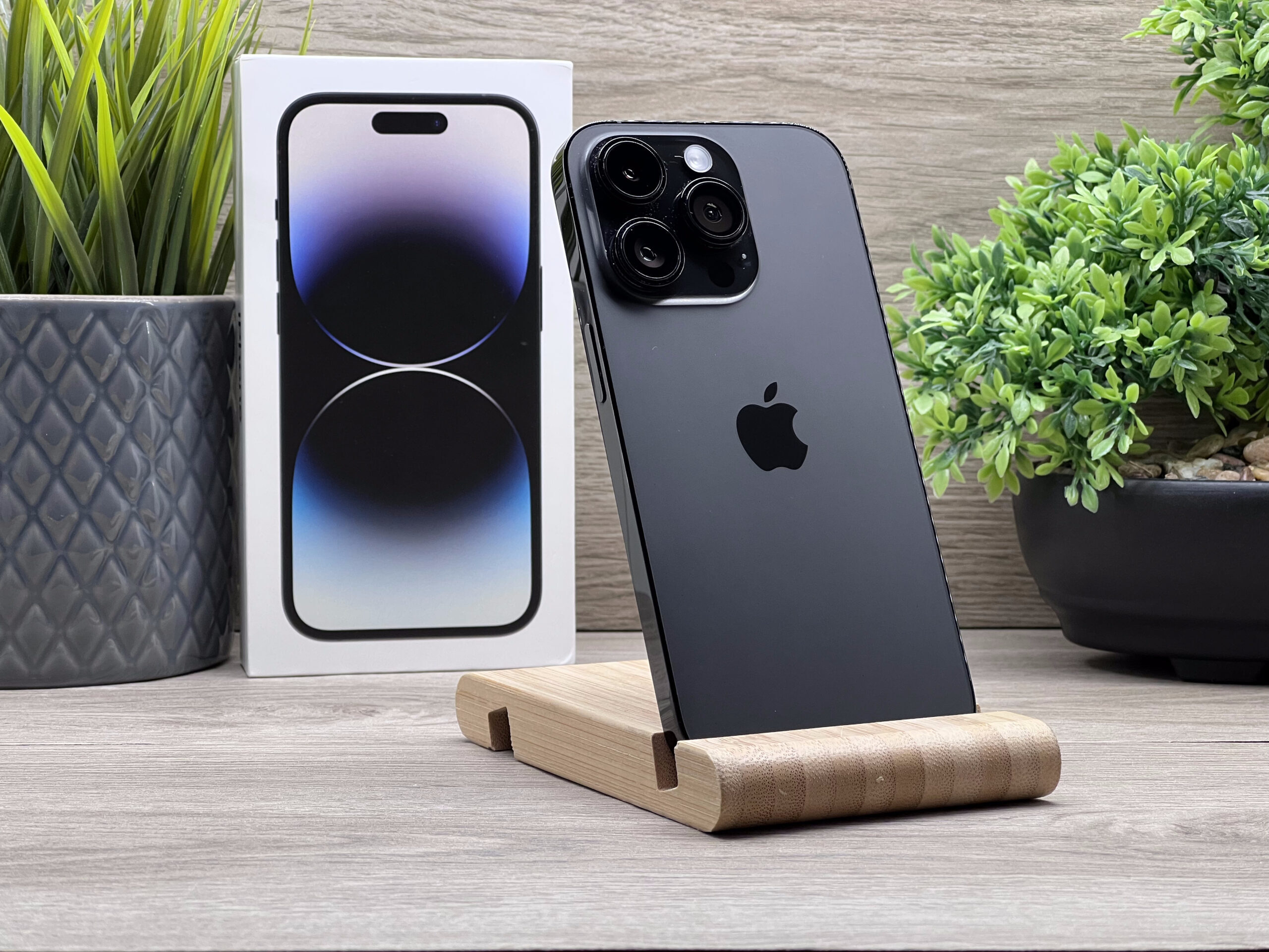 iPhone 14 Pro Space Black 256GB 2 ÉV Garanciával Számlával 91% Akku