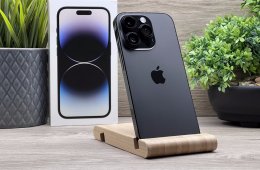 iPhone 14 Pro Space Black 256GB 2 ÉV Garanciával Számlával 91% Akku