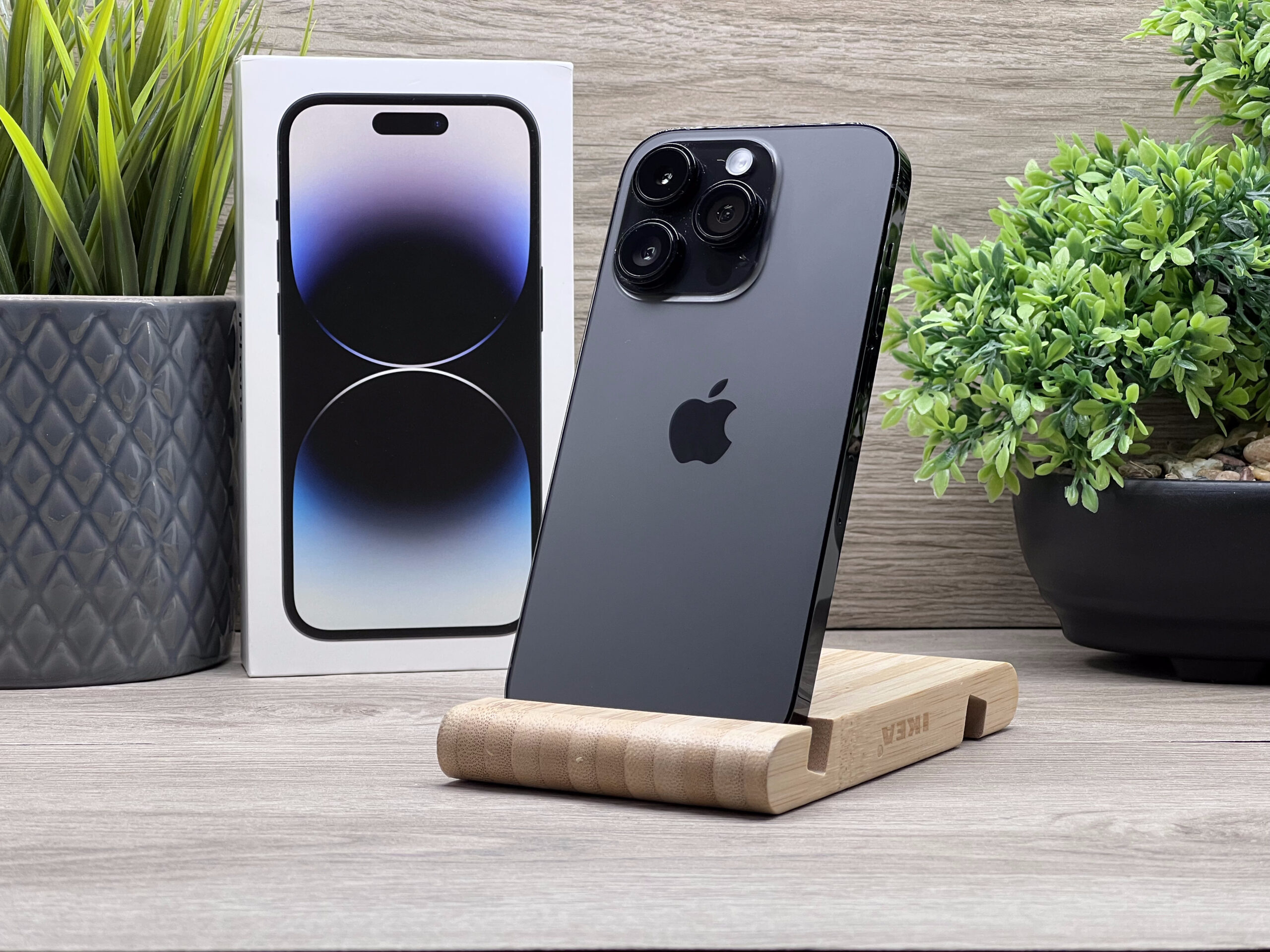 iPhone 14 Pro Space Black 256GB 2 ÉV Garanciával Számlával 91% Akku