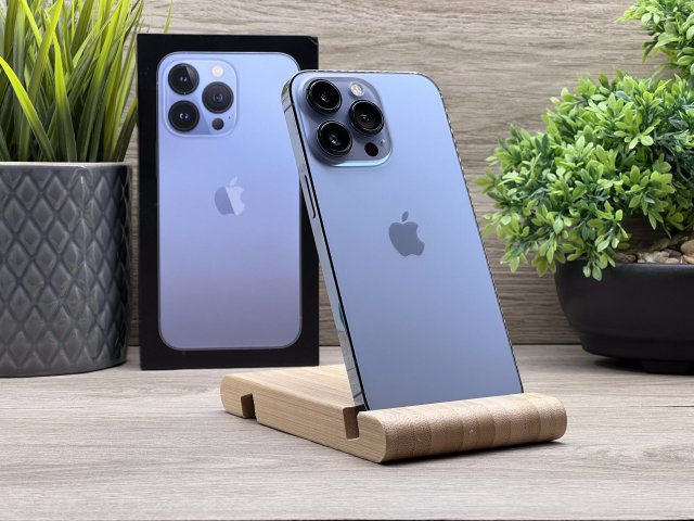 iPhone 13 Pro Sierra Blue 128GB 2 ÉV Garanciával Számlával 93% Akku