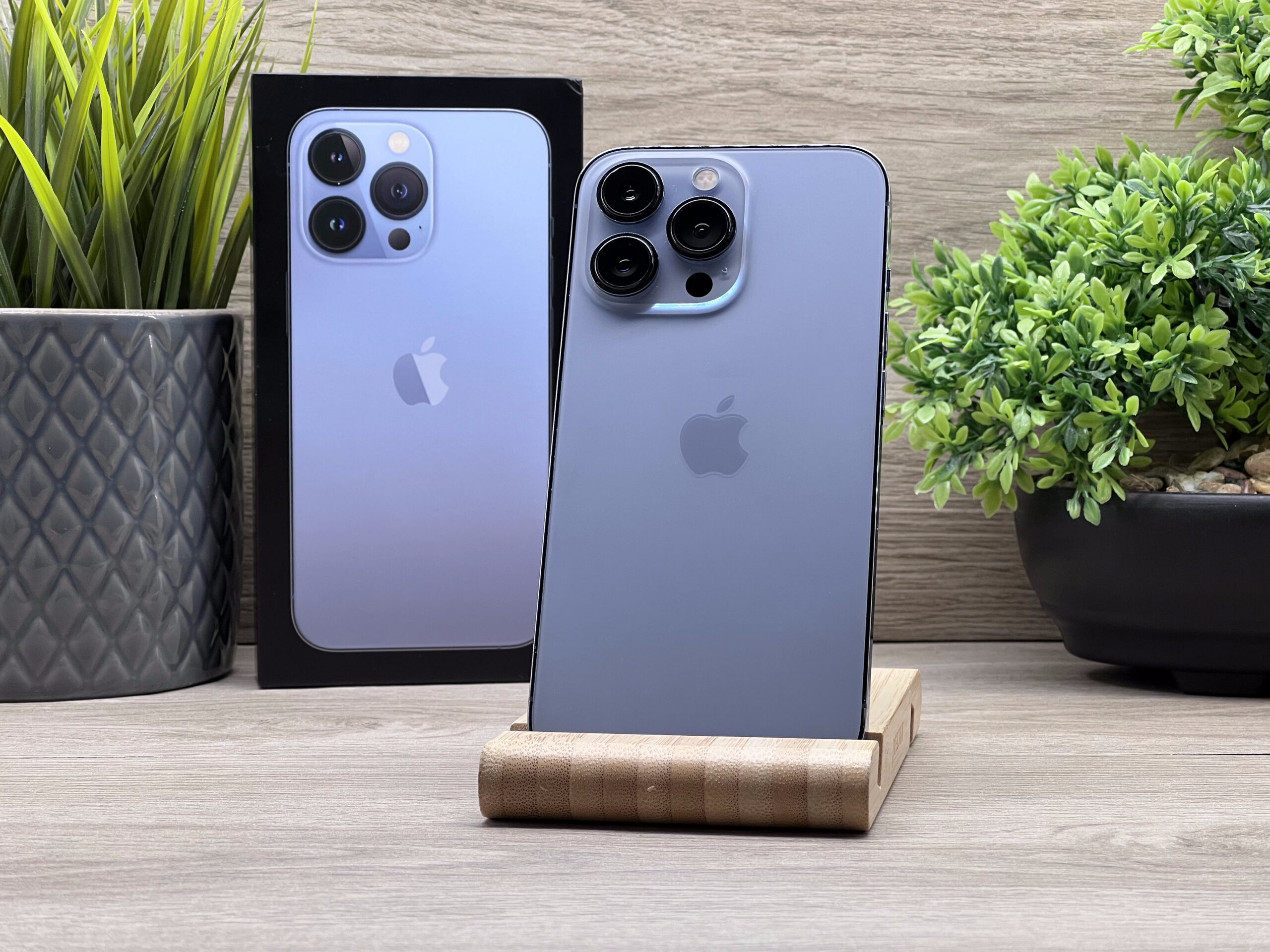 iPhone 13 Pro Sierra Blue 128GB 2 ÉV Garanciával Számlával 93% Akku