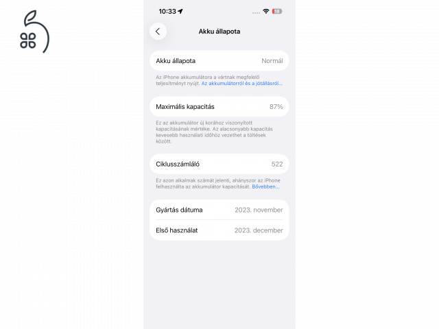 iPhone 15 pro 256GB eladó