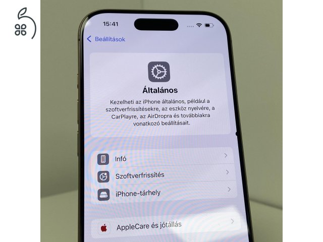 iPhone 16 Pro 128GB Desert Titanium -1 ÉV GARANCIA - Kártyafüggetlen