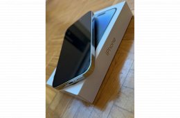 Karcmentes, újszerű iPhone 14 Pro ezüst (silver) + ajándék üvegfólia