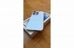 Karcmentes, újszerű iPhone 14 Pro ezüst (silver) + ajándék üvegfólia