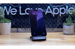  iPhone 15 Pro Max 256GB Kék, Független - Garancia, Számla 