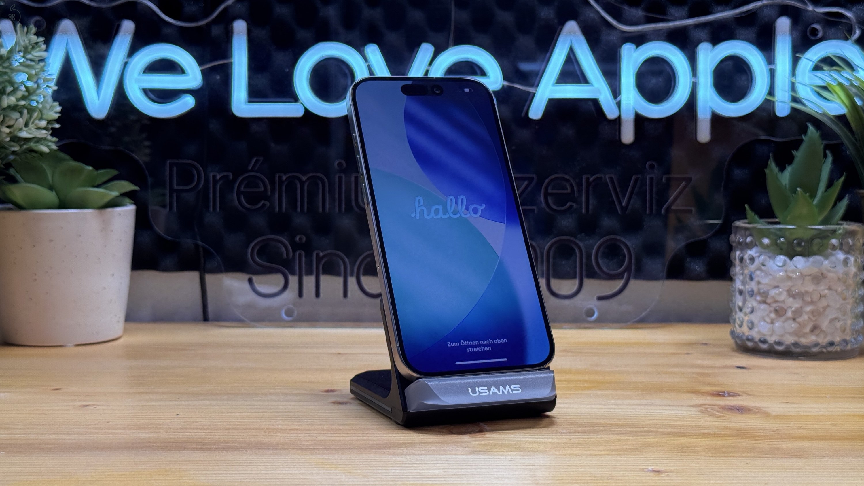  iPhone 15 Pro 256GB Natúr Titán, Független - Garancia, Számla 