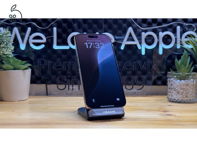  iPhone 16 Pro Max 256GB Fekete, Független - Garancia, Számla 