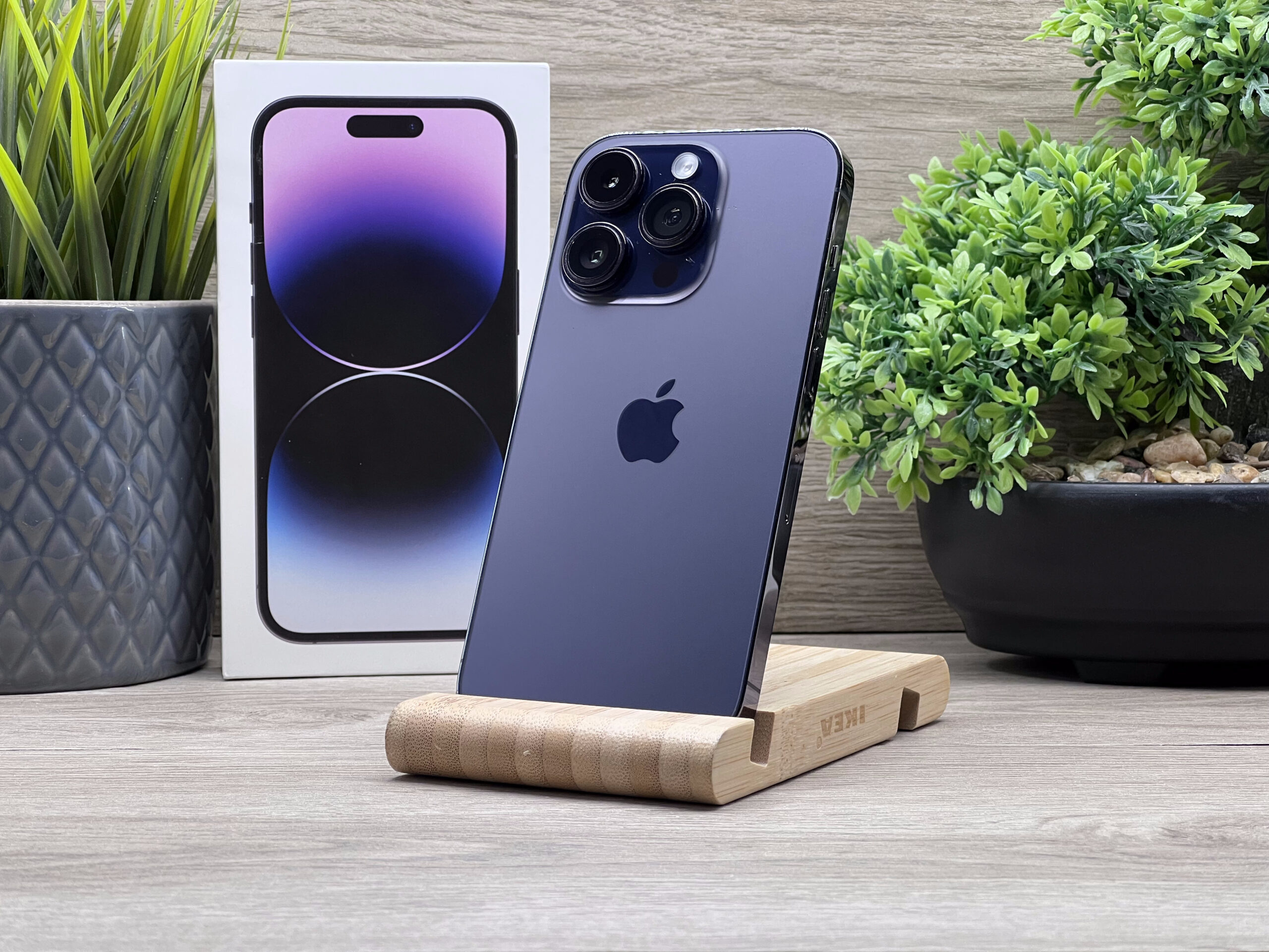 Hibátlan iPhone 14 Pro Deep Purple 128GB 2 ÉV Garanciával Számlával 92% Akku