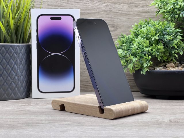 Hibátlan iPhone 14 Pro Deep Purple 128GB 2 ÉV Garanciával Számlával 92% Akku