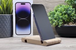 Hibátlan iPhone 14 Pro Deep Purple 256GB 2 ÉV Garanciával Számlával 92% Akku