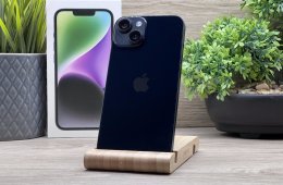 iPhone 14 Midnight 128GB 2 ÉV Garanciával Számlával 935 Akku